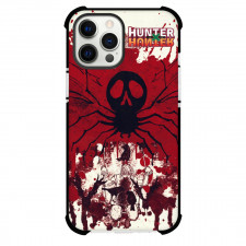 Hunter X Hunter Shalnark Phone Case For iPhone And Samsung Galaxy Devices - Shalnark Dead On Spider Background Comic Art