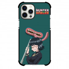 Hunter X Hunter Shizuku Murasaki Phone Case For iPhone And Samsung Galaxy Devices - Shizuku Murasaki Minimalist On Green Background