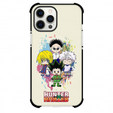 Hunter X Hunter Phone Case For iPhone And Samsung Galaxy Devices - Team Gon Cartoon Art On Beige Background