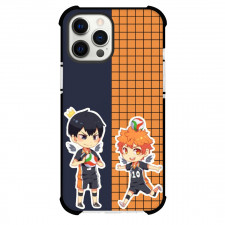 Haikyu Hinata Shoyo and Kageyama Tobio Phone Case For iPhone Samsung Galaxy Pixel OnePlus Vivo Xiaomi Asus Sony Motorola Nokia - Hinata & Tobio Chibi Art Characters