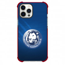 Bergischer Handball Club 06 e.V Phone Case For iPhone Samsung Galaxy Pixel OnePlus Vivo Xiaomi Asus Sony Motorola Nokia - Logo Blue Grunge Background