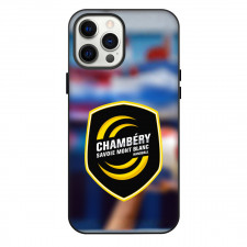 Chambery Savoie Mont Blanc Handball Phone Case For iPhone Samsung Galaxy Pixel OnePlus Vivo Xiaomi Asus Sony Motorola Nokia - Logo Blur Background