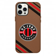 Union Sportive D'Ivry Handball Phone Case For iPhone Samsung Galaxy Pixel OnePlus Vivo Xiaomi Asus Sony Motorola Nokia - Large Logo With Stripe
