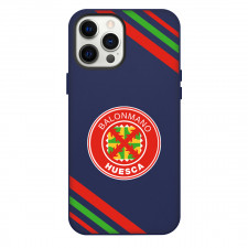 Balonmano Huesca Phone Case For iPhone Samsung Galaxy Pixel OnePlus Vivo Xiaomi Asus Sony Motorola Nokia - Large Logo With Stripe