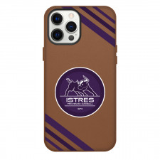 Istres Provence Handball Phone Case For iPhone Samsung Galaxy Pixel OnePlus Vivo Xiaomi Asus Sony Motorola Nokia - Large Logo With Stripe