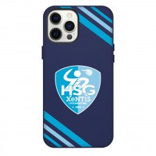 Handball team Barnbach Koflach Phone Case For iPhone Samsung Galaxy Pixel OnePlus Vivo Xiaomi Asus Sony Motorola Nokia - Large Logo With Stripe
