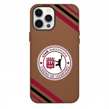 Club Balonmano Ciudad de Logrono Phone Case For iPhone Samsung Galaxy Pixel OnePlus Vivo Xiaomi Asus Sony Motorola Nokia - Large Logo With Stripe