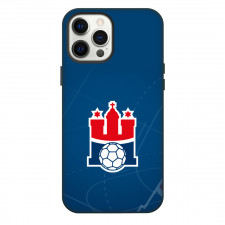 Handball Sport Verein Hamburg e.V. Phone Case For iPhone Samsung Galaxy Pixel OnePlus Vivo Xiaomi Asus Sony Motorola Nokia - Logo Blue Lines Background