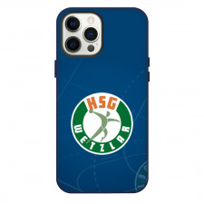 Handballspielgemeinschaft Wetzlar Phone Case For iPhone Samsung Galaxy Pixel OnePlus Vivo Xiaomi Asus Sony Motorola Nokia - Logo Blue Line Background
