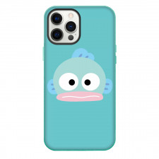 Hangyodon Sanrio Phone Case For iPhone Samsung Galaxy Pixel OnePlus Vivo Xiaomi Asus Sony Motorola Nokia - Hangyodon Sanrio Avatar Illustration Art On Cyan Background