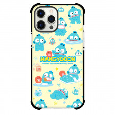 Hangyodon Sanrio Phone Case For iPhone Samsung Galaxy Pixel OnePlus Vivo Xiaomi Asus Sony Motorola Nokia - Hangyodon Sanrio Pattern Art On Beige Background