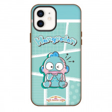 Hangyodon Sanrio Phone Case For iPhone Samsung Galaxy Pixel OnePlus Vivo Xiaomi Asus Sony Motorola Nokia - Hangyodon Sanrio Sitting Illustration Art On Cyan Background