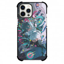 Hatsune Miku Case For iPhone Samsung Galaxy Pixel OnePlus Vivo Xiaomi Asus Sony Motorola Nokia - Hatsune Miku DJ Mixer Background