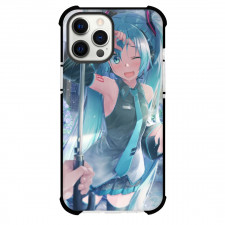 Hatsune Miku Case For iPhone Samsung Galaxy Pixel OnePlus Vivo Xiaomi Asus Sony Motorola Nokia - Hatsune Miku Umbrella under the Rain