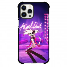 Hazbin Hotel Angel Dust Phone Case For iPhone Samsung Galaxy Pixel OnePlus Vivo Xiaomi Asus Sony Motorola Nokia - Angel Dust Animated Character Pose On Purple Illustration