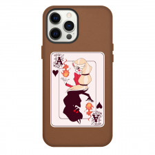 Hazbin Hotel Charlie Morningstar Phone Case For iPhone Samsung Galaxy Pixel OnePlus Vivo Xiaomi Asus Sony Motorola Nokia - Charlie Morningstar On Playing Card Illustration Art Sticker