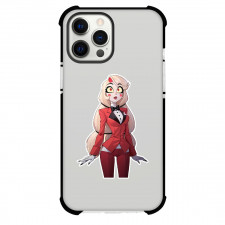 Hazbin Hotel Charlie Morningstar Phone Case For iPhone Samsung Galaxy Pixel OnePlus Vivo Xiaomi Asus Sony Motorola Nokia - Charlie Morningstar Wear Red Suit Sticker