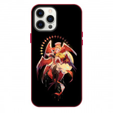 Hazbin Hotel Lucifer Morningstar Phone Case For iPhone Samsung Galaxy Pixel OnePlus Vivo Xiaomi Asus Sony Motorola Nokia - Lucifer Morningstar Playing Violin Illustration Art On Black Background