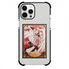 Hazbin Hotel Lucifer Morningstar Phone Case For iPhone Samsung Galaxy Pixel OnePlus Vivo Xiaomi Asus Sony Motorola Nokia - Lucifer Morningstar Trading Card Sticker