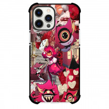 Hazbin Hotel Niffty Phone Case For iPhone Samsung Galaxy Pixel OnePlus Vivo Xiaomi Asus Sony Motorola Nokia - Niffty Collage Poster Paper Background