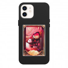 Hazbin Hotel Niffty Phone Case For iPhone Samsung Galaxy Pixel OnePlus Vivo Xiaomi Asus Sony Motorola Nokia - Niffty Trading Card Sticker