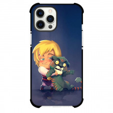 He-Man Master of the Universe Cringer Phone Case For iPhone Samsung Galaxy Pixel OnePlus Vivo Xiaomi Asus Sony Motorola Nokia - Cringer Fight with Cat
