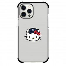 Sanrio Hello Kitty Phone Case For iPhone and Samsung Galaxy Devices - Sanrio Hello Kitty Avatar MLB Sticker