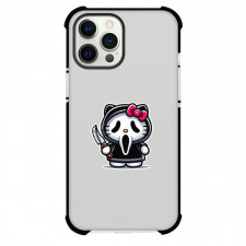 Sanrio Hello Kitty Kawaii Scary Phone Case For iPhone and Samsung Galaxy Devices - Sanrio Hello Kitty Kawaii Scary Sticker