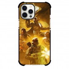 Helldivers 5 Case For iPhone Samsung Galaxy Pixel OnePlus Vivo Xiaomi Asus Sony Motorola Nokia - Characters In War Flag Poster