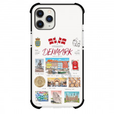 Heritage Stamp Collection Denmark Phone Case For iPhone and Samsung Galaxy Devices - Denmark Heritage Stamp Collection