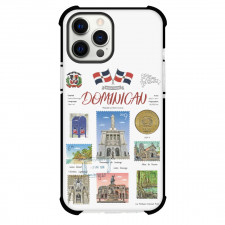 Heritage Stamp Collection Dominican Phone Case For iPhone and Samsung Galaxy Devices - Dominican Heritage Stamp Collection