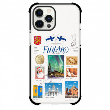 Heritage Stamp Collection Finland Phone Case For iPhone and Samsung Galaxy Devices - Finland Heritage Stamp Collection