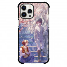 Hikaru No Go Phone Case For iPhone Samsung Galaxy Pixel OnePlus Vivo Xiaomi Asus Sony Motorola Nokia - Hikaru No Go Shindou And Akira Talking On Stair Fan Art Poster