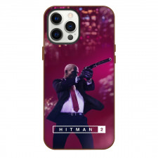 Hitman Phone Case For iPhone Samsung Galaxy Pixel OnePlus Vivo Xiaomi Asus Sony Motorola Nokia - Hitman 2 Aim Pistol Game Cover Art