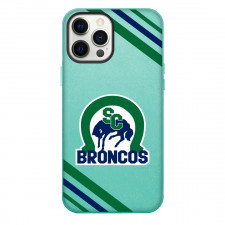 Swift Current Broncos Phone Case For iPhone Samsung Galaxy Pixel OnePlus Vivo Xiaomi Asus Sony Motorola Nokia - Large Logo Stripe