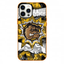 Brantford Bulldogs Phone Case For iPhone Samsung Galaxy Pixel OnePlus Vivo Xiaomi Asus Sony Motorola Nokia - Logo Star Paper Collage