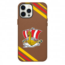 Baie Comeau Drakkar Phone Case For iPhone Samsung Galaxy Pixel OnePlus Vivo Xiaomi Asus Sony Motorola Nokia - Large Logo Stripe