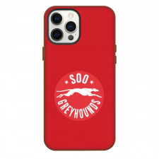 Sault Ste Marie Greyhounds Phone Case For iPhone Samsung Galaxy Pixel OnePlus Vivo Xiaomi Asus Sony Motorola Nokia - Logo Red Background