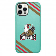Grand Rapids Griffins Phone Case For iPhone Samsung Galaxy Pixel OnePlus Vivo Xiaomi Asus Sony Motorola Nokia - Large Logo With Stripe