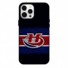 Lethbridge Hurricanes Phone Case For iPhone Samsung Galaxy Pixel OnePlus Vivo Xiaomi Asus Sony Motorola Nokia - Logo Wood Grunge
