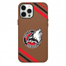 Rouyn Noranda Huskies Phone Case For iPhone Samsung Galaxy Pixel OnePlus Vivo Xiaomi Asus Sony Motorola Nokia - Large Logo Stripe