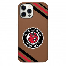 Rockford IceHogs Phone Case For iPhone Samsung Galaxy Pixel OnePlus Vivo Xiaomi Asus Sony Motorola Nokia - Large Logo With Stripe