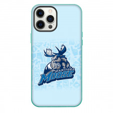 Manitoba Moose Phone Case For iPhone Samsung Galaxy Pixel OnePlus Vivo Xiaomi Asus Sony Motorola Nokia - Logo Doodle Sky Background
