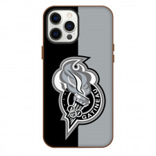 Gatineau Olympiques Phone Case For iPhone Samsung Galaxy Pixel OnePlus Vivo Xiaomi Asus Sony Motorola Nokia - Logo In Black And Gray Background