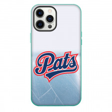 Regina Pats Phone Case For iPhone Samsung Galaxy Pixel OnePlus Vivo Xiaomi Asus Sony Motorola Nokia - Logo In Ice Background