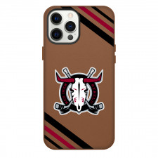 Red Deer Rebels Phone Case For iPhone Samsung Galaxy Pixel OnePlus Vivo Xiaomi Asus Sony Motorola Nokia - Large Logo Stripe