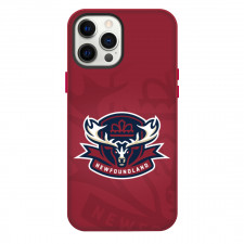 Newfoundland Regiment Phone Case For iPhone Samsung Galaxy Pixel OnePlus Vivo Xiaomi Asus Sony Motorola Nokia - Logo Overlay In Red Background
