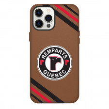 Quebec Remparts Phone Case For iPhone Samsung Galaxy Pixel OnePlus Vivo Xiaomi Asus Sony Motorola Nokia - Large Logo Stripe