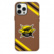 Saimaan Pallo Phone Case For iPhone Samsung Galaxy Pixel OnePlus Vivo Xiaomi Asus Sony Motorola Nokia - Large Logo With Stripe