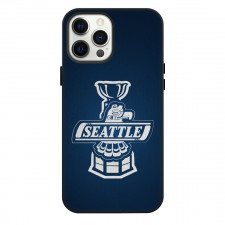 Seattle Thunderbirds Phone Case For iPhone Samsung Galaxy Pixel OnePlus Vivo Xiaomi Asus Sony Motorola Nokia - Logo In Blue Background